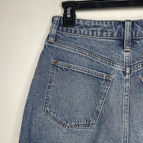 MADEWELL Perfect Jean Shorts Women 28 Curvy NEW Raw Hem Stretch NO739 - Picture 12 of 16